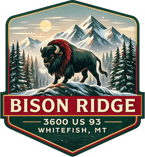 Bison Ridge Retreat Winter Logo
